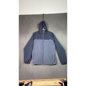 Voyager Jacket Mens Large Full Zip Hooded Water Resistant‎ Mesh Lined Outdoor